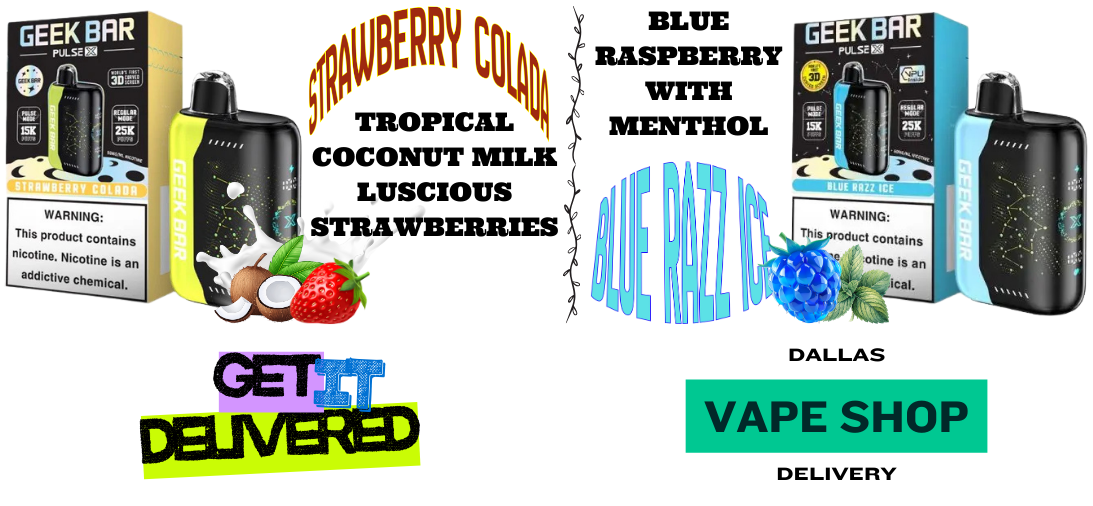 DISPOSABLE VAPE DELIVERY IN DALLAS