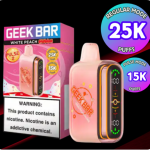 GEEK BAR PULSE 2 | WHITE PEACH HUBBA