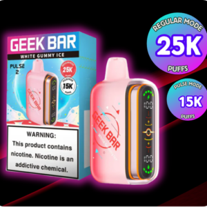 GEEK BAR PULSE 2 | WHITE GUMMY ICE
