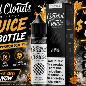 COASTAL CLOUDS 60ML | FREE BASE E-JUICE