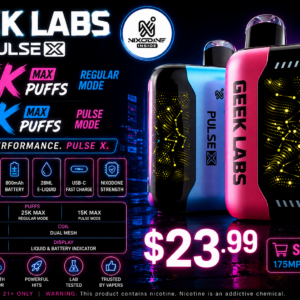 GEEK LABS(BAR) PULSE X 25K