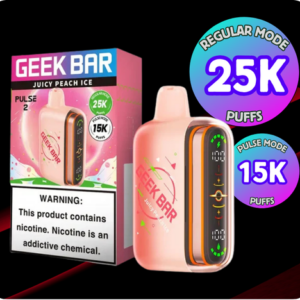 GEEK BAR PULSE 2 | JUICY PEACH ICE