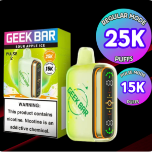 GEEK BAR PULSE 2 | SOUR APPLE ICE