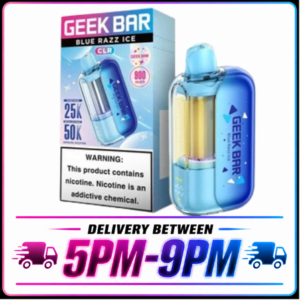 GEEK BAR CLR 50K | BLUE RAZZ ICE