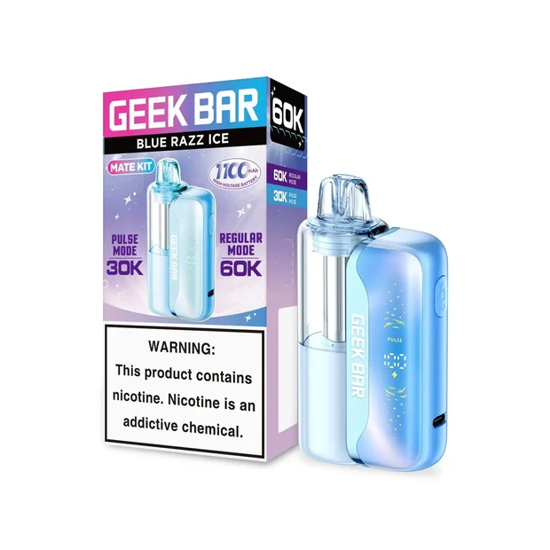 GEEK BAR MATE KIT 60K | BLUE RAZZ ICE - Image 3