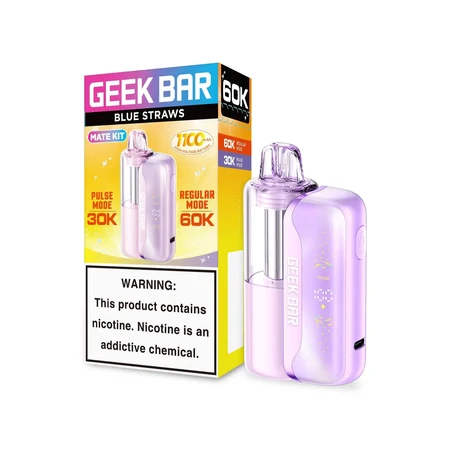 GEEK BAR MATE KIT 60K | BLUE STRAWS - Image 3