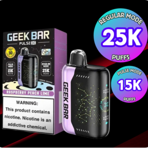GEEK BAR PULSE X | RASPBERRY PEACH LIME