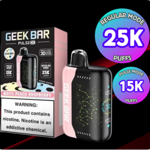 GEEK BAR PULSE X | WHITE PEACH RASPBERRY